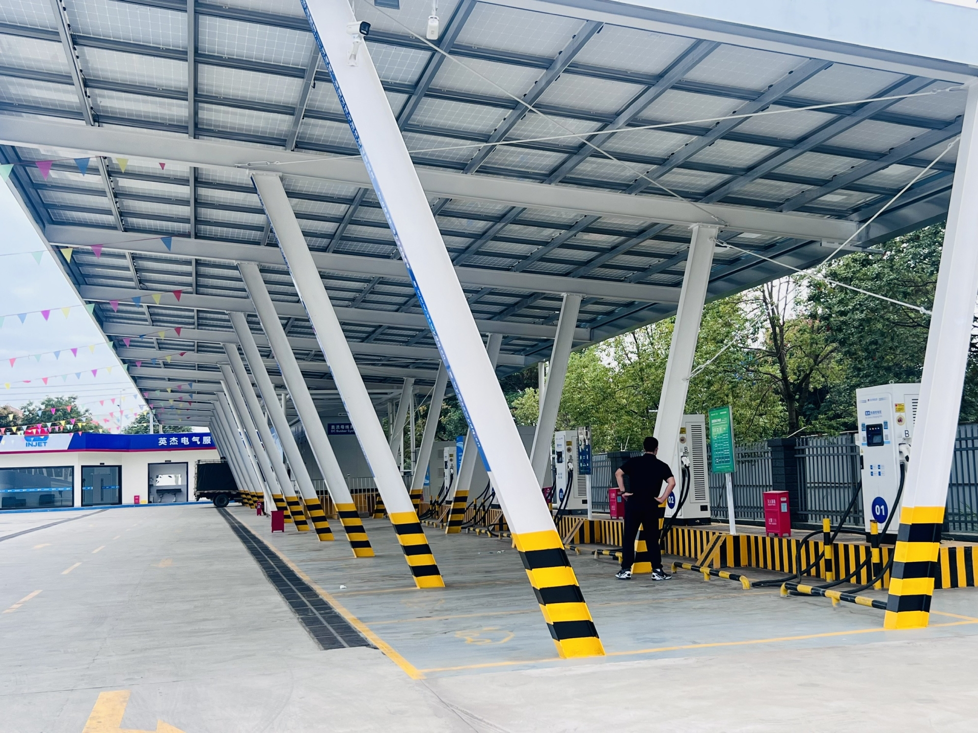 giải pháp trạm sạc ô tô điện